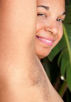 Hairy and exotic Delilah spreads her bush outside, Delilah (del032) ATK Natural & Hairy: Delilah (Hairy and exotic Delilah spreads her bush outside)