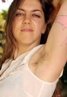 Hairy Sivla spread her bush outside, Silva Storey (sil011) ATK Natural & Hairy: Silva Storey (Hairy Sivla spread her bush outside)